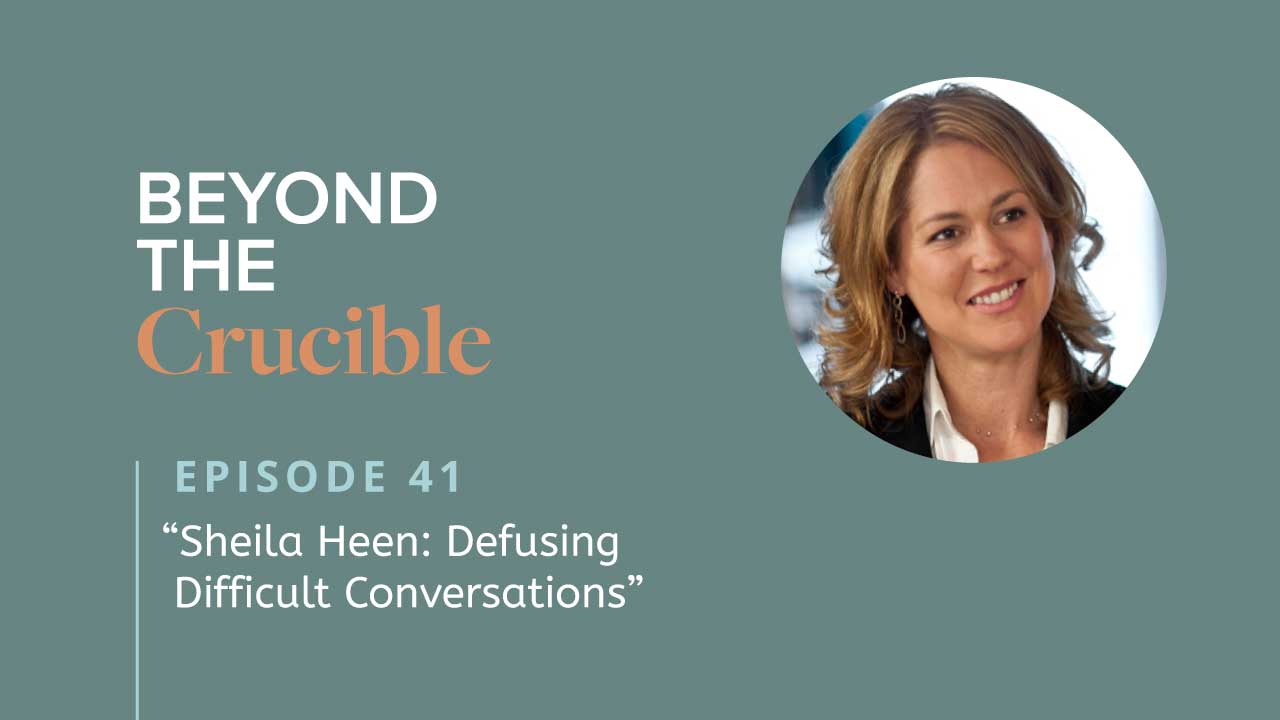 Sheila Heen: Defusing Difficult Conversations #41