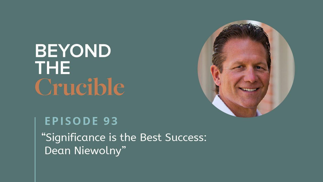 Significance is the Best Success: Dean Niewolny #93
