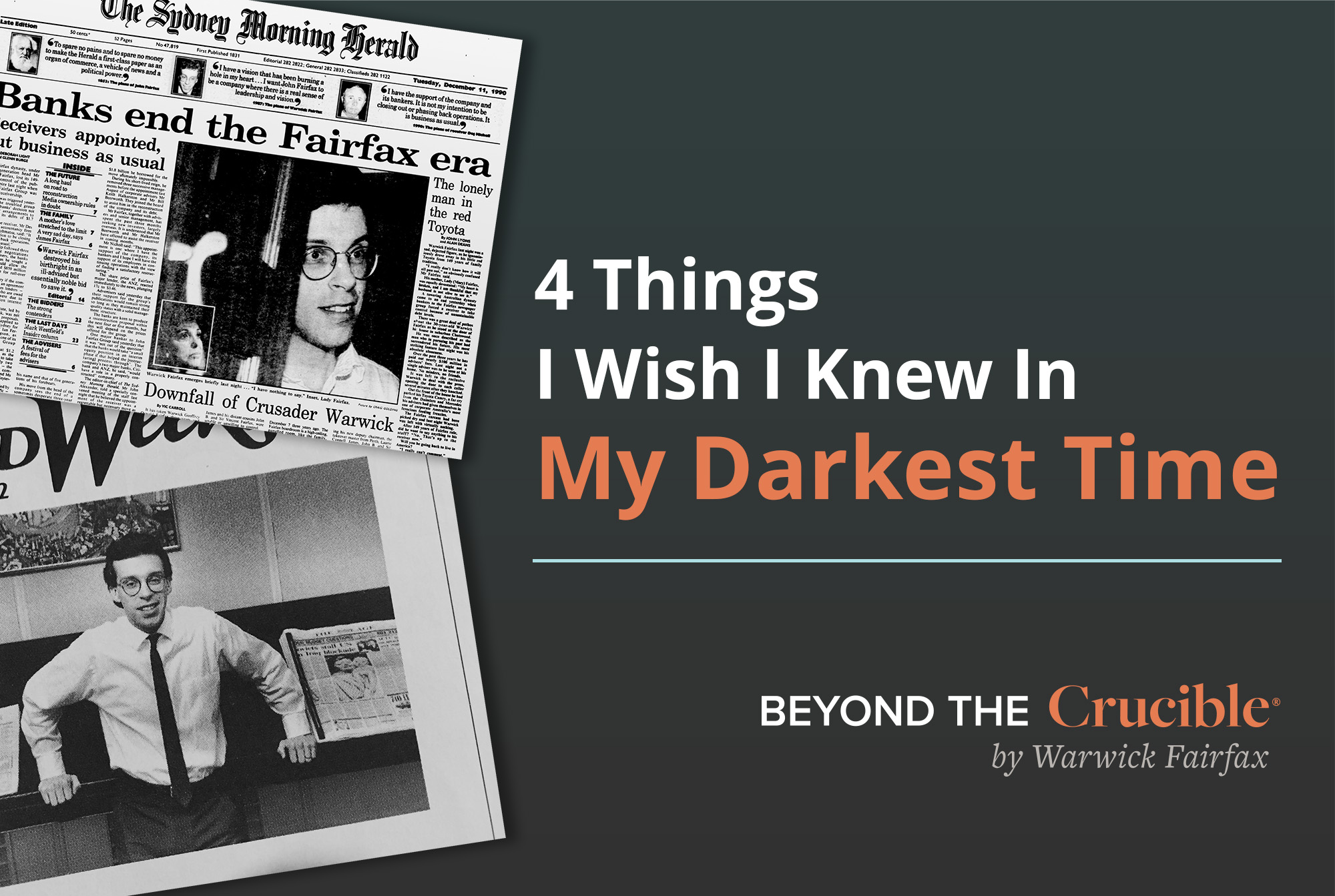 4 Things I Wish I Knew In My Darkest Time